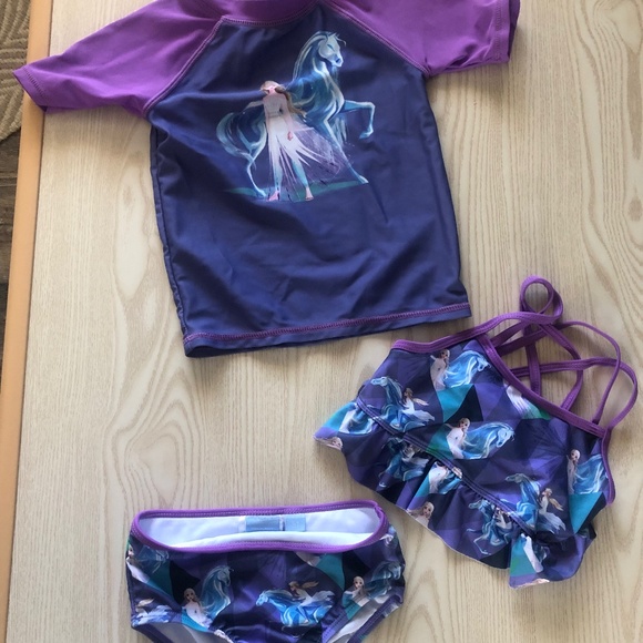 Disney Frozen Toddler Girls 3 PC Set Size 3T NEW